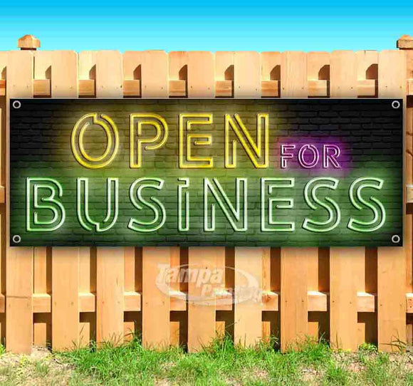 OpenForBusiness NeonBlk Banner