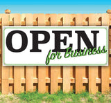 Open For Business Banner
