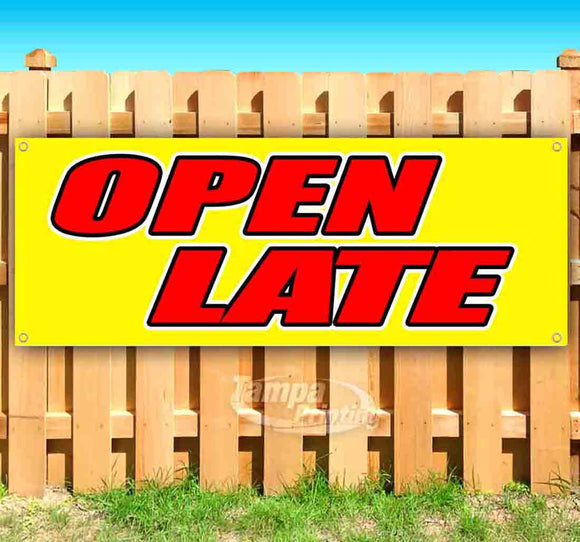 Open Late Banner