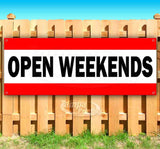 Open Weekends Banner