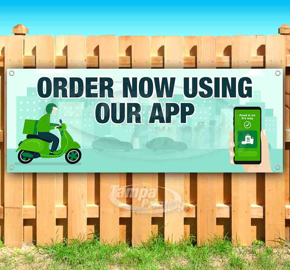 Order Now Using Our App Banner