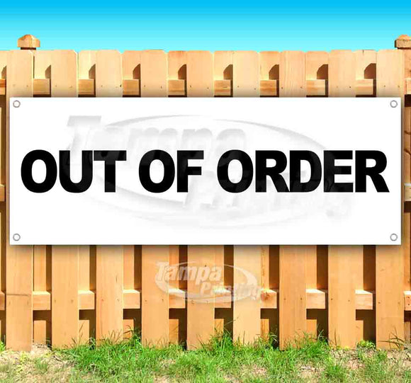Out Of Order Banner