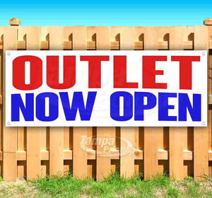 Outlet Now Open Banner
