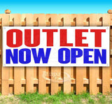 Outlet Now Open Banner