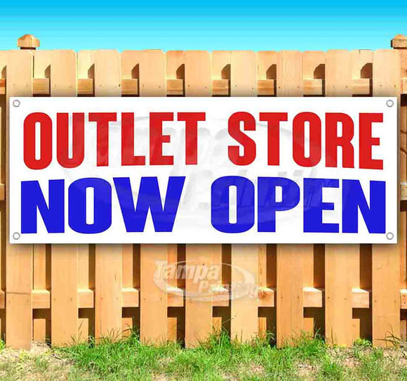 Outlet Store Now Open Banner