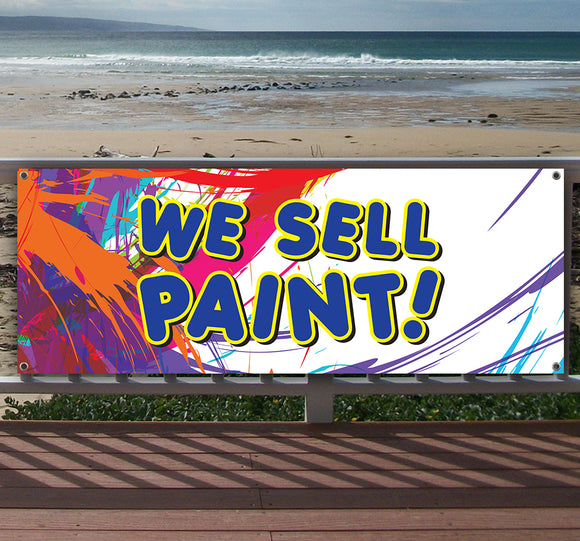 We Sell Paint Banner