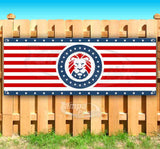 Patriot Party Lion Head Banner