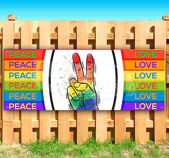 Peace Love Banner