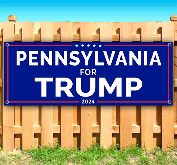 Pennsylvania For Trump 2024 Banner