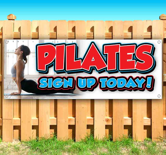 Pilates Sign Up Today Banner