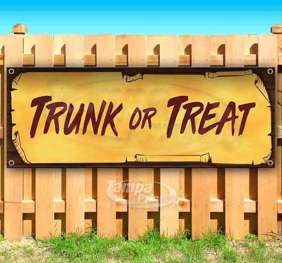 Trunk Or Treat Banner