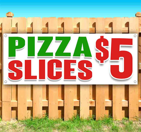 Pizza Slices $5 Banner