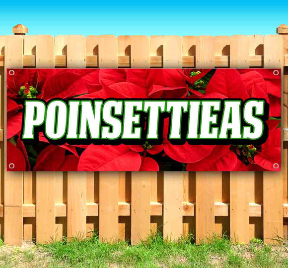 Poinsettias Banner