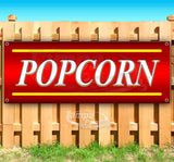 Popcorn Marquee Banner