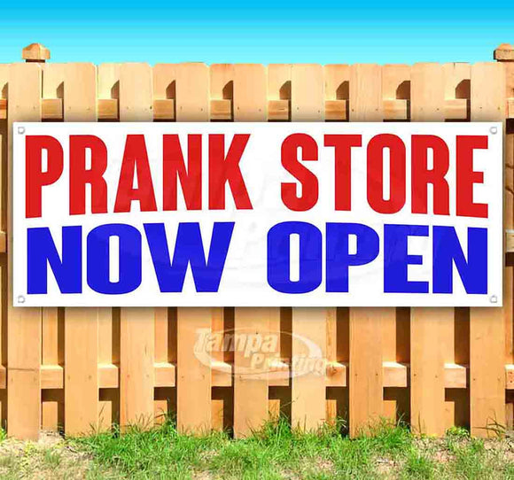Prank Store Now Open Banner