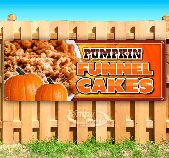 Pumpkin Funnel Cakes Banner
