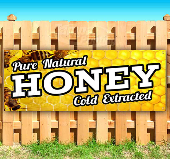 Pure Natural Honey Banner