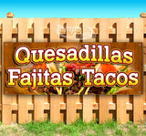 Quesadillas, Fajitas, Tacos Banner