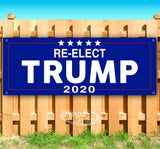 Re-Elect Trump Banner