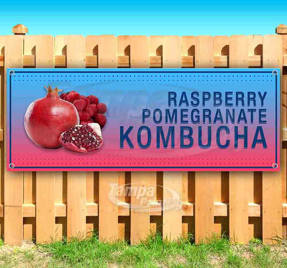 Raspberry Pomegranate Kombucha Banner