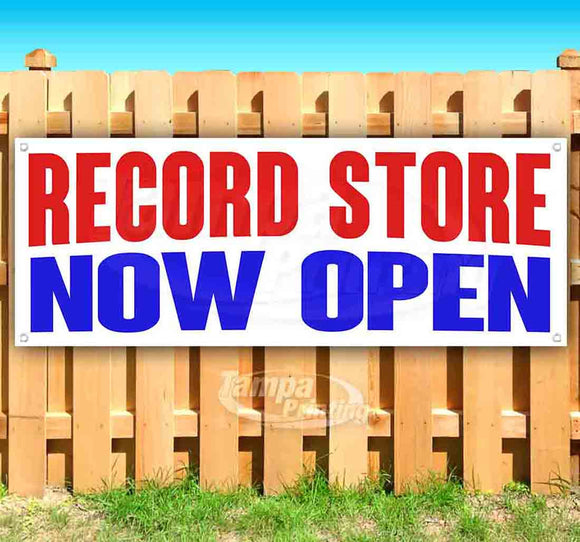Record Store Now Open Banner