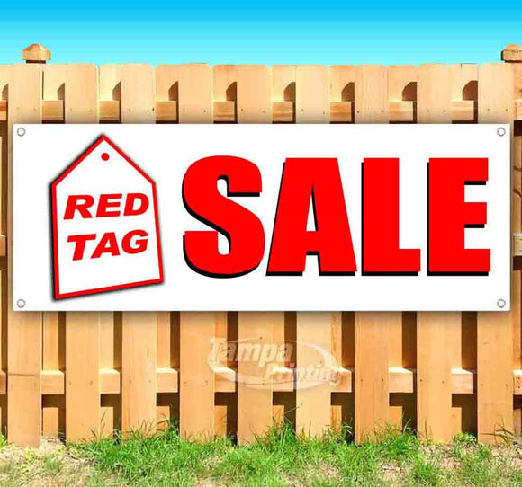 Red Tag Sale Banner