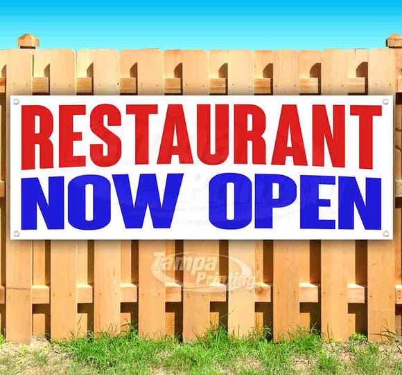 Restaurant Now Open Banner
