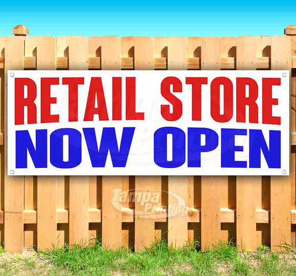 Retail Store Now Open Banner