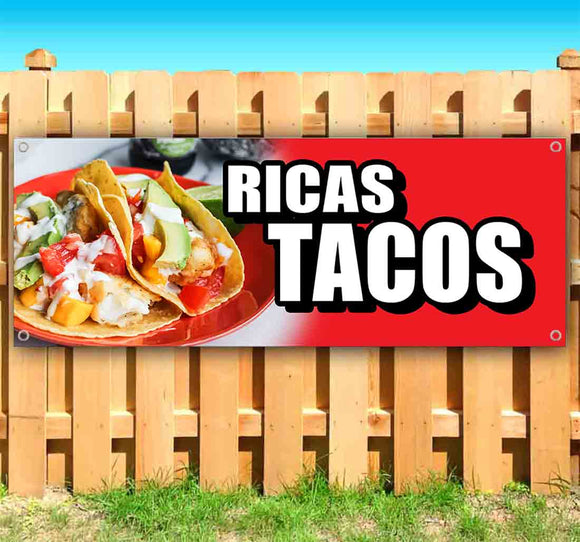 Ricas Tacos Banner