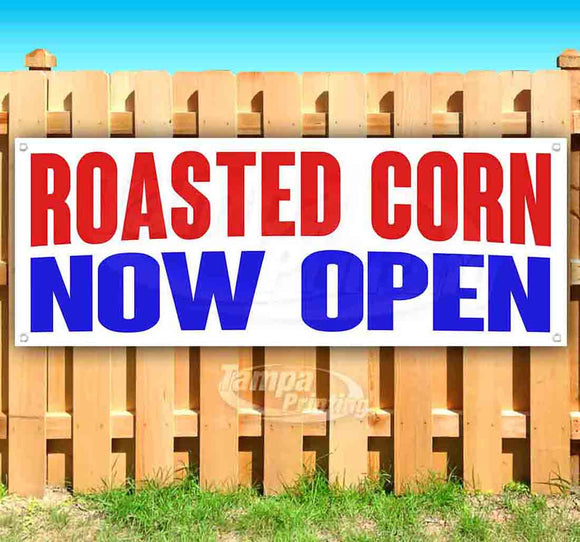 Roasted Corn Now Open Banner