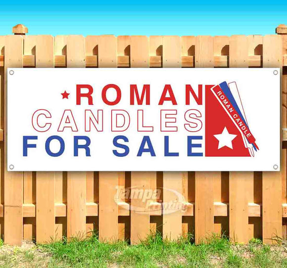 Roman Candles For Sale Banner