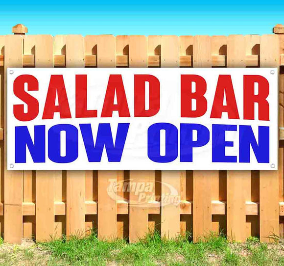 Salad Bar Now Open Banner
