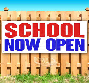 School Now Open Banner