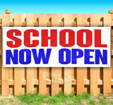 School Now Open Banner