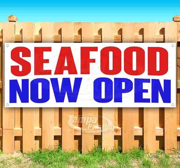 Seafood Now Open Banner