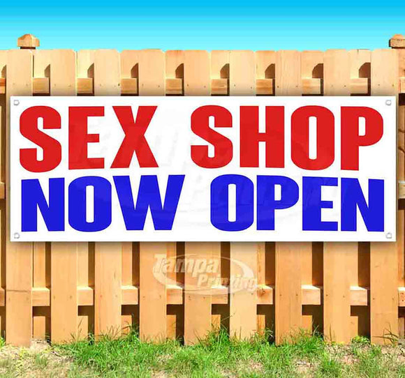 Sex Shop Now Open Banner