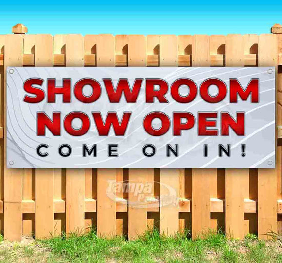 Showroom Now Open Banner