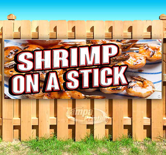 Shrimp On A Stick Banner