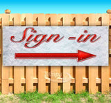 Sign-In Right Arrow Banner