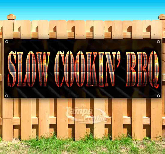 Slow Cookin' BBQ Banner