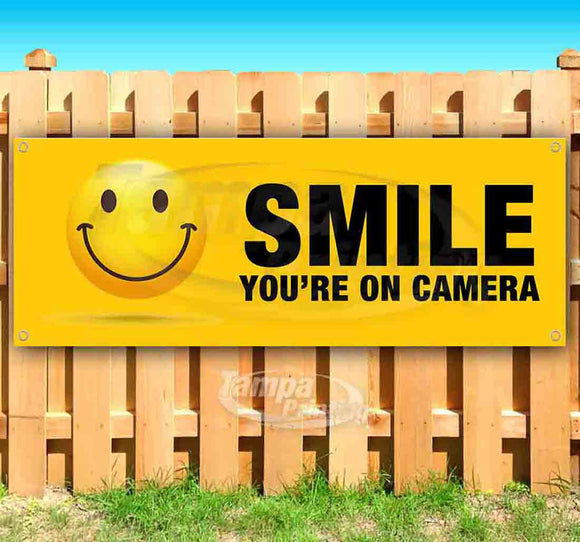 Smile Youre On Camera Banner