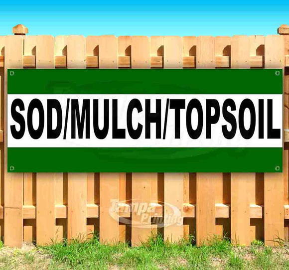 Sod Mulch Topsoil Banner