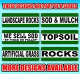 Artificial Turf Banner