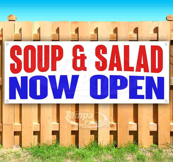 Soup & Salad Now Open Banner