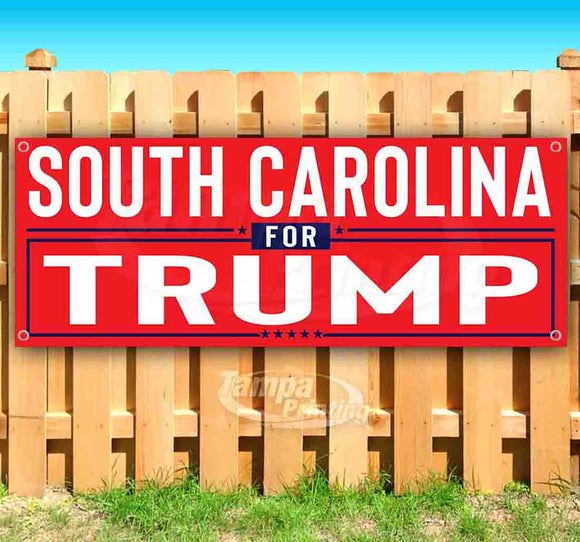 South Carolina For Trump Banner