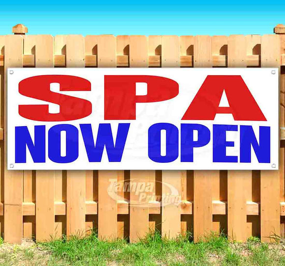 Spa Now Open Banner
