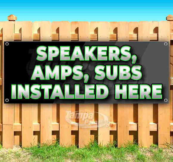 Speakers Amps Subs Banner