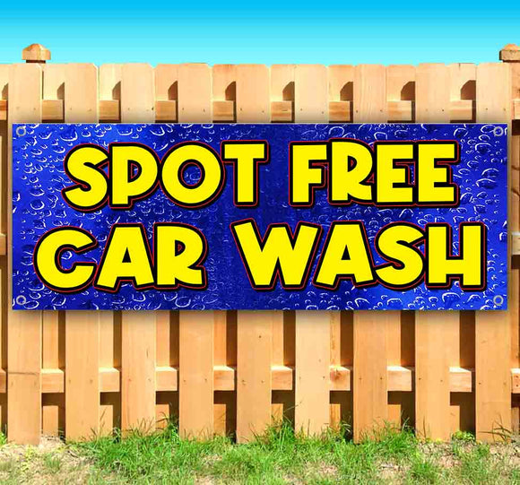 Spot Free Car Wash Banner