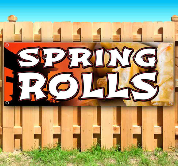 Spring Rolls Banner