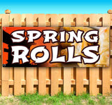 Spring Rolls Banner